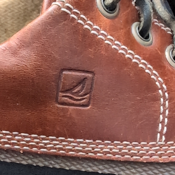 Mens Sperry's Top Sider ,Thinsulate Leather Non Marking Cold Bay 3 Eye Boot,8M - Picture 5 of 9
